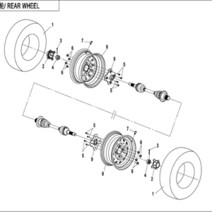 rear wheel