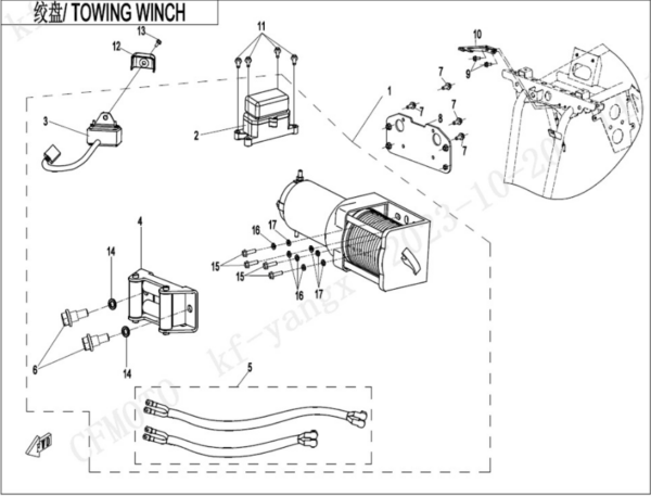 towing winch