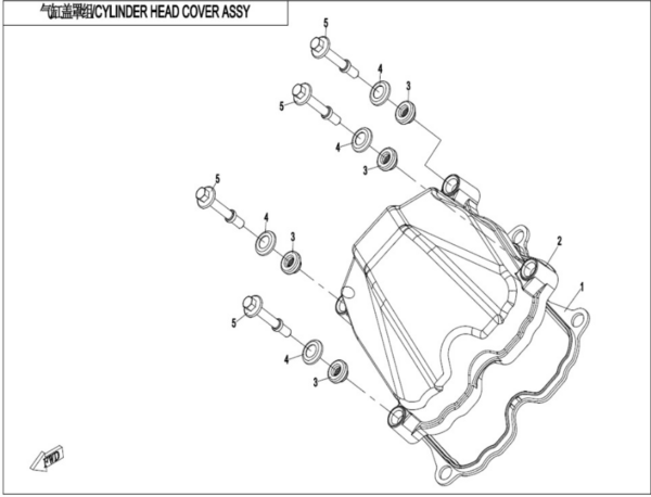 cylinder head cover