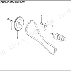 camshaft of cylinder 1
