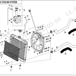 cooling system CORCE 625