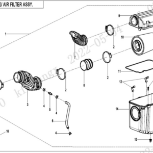 air filter CFORCE 625