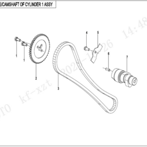 Camshaft of cylinder 1 CFORCE 850
