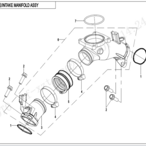 Intake manifold CFORCE 850