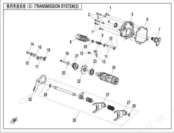 transmission system 3 CFORCE 850