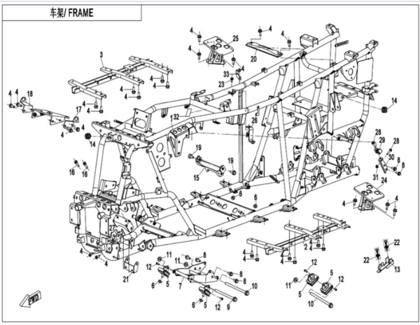 frame cforce 520 l