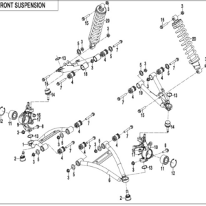 front suspension CFROCE 520 L
