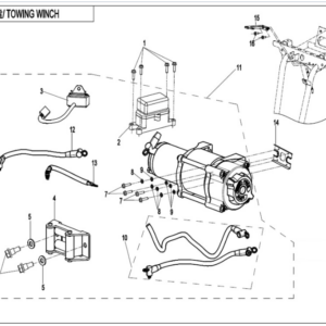towing winch cforce 520 L