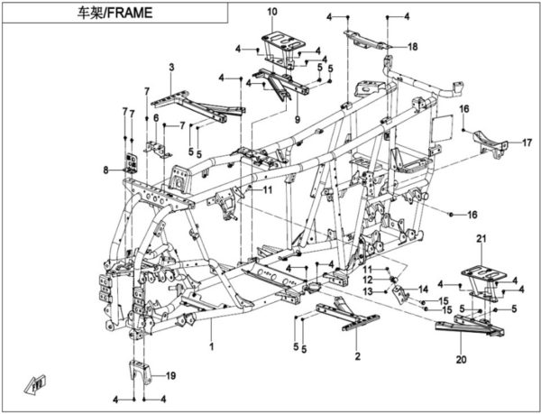 frame cforce 450