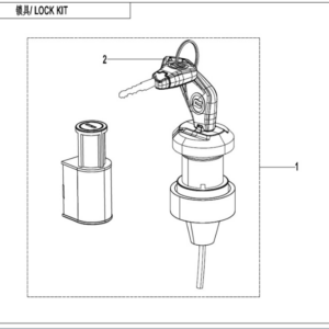 lock kit CFORCE 450