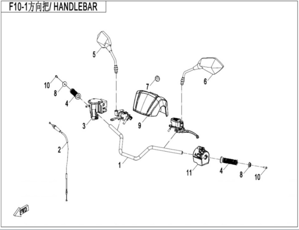handlebar cforce 450