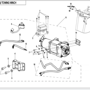 towing winch cforce 450