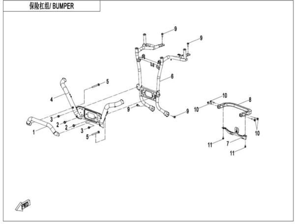 bumper cforce 450