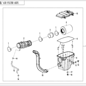 air filter cforce 450