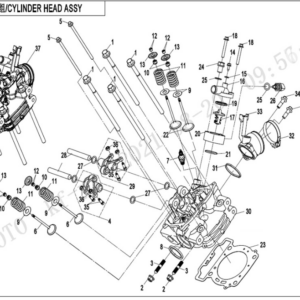 cylinder head cforce 450