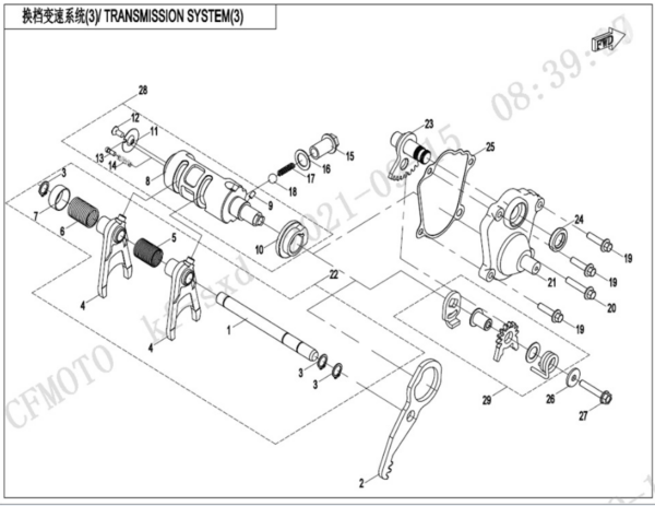 transmission system 3 CFORCE 450