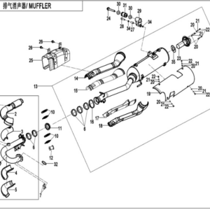 Muffler goes 500