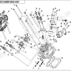 cylinder head goes 500
