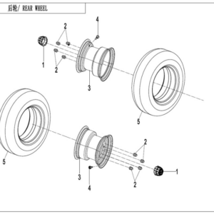 rear wheel cforce 110 ev