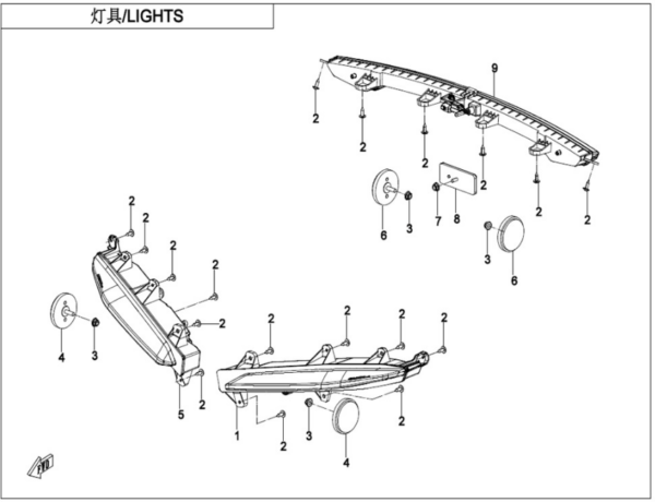 lights cforce 110 ev