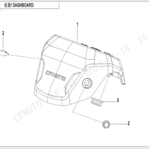 dashboard cforce 110 EV