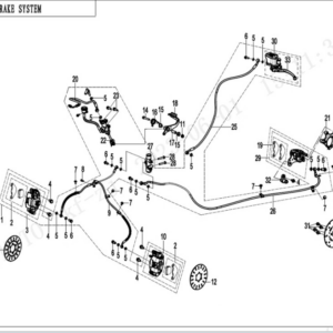 brake system cforce 110