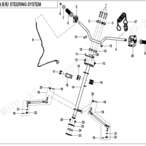 Steering system cforce 110