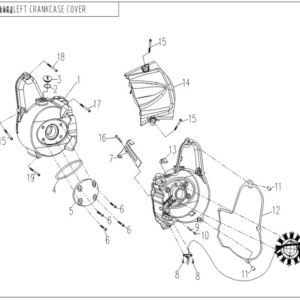 crankcase cover cforce 110