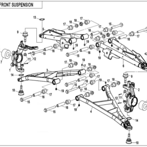 front suspension zforce 950