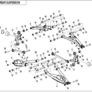 rear suspension ZFORCE 950