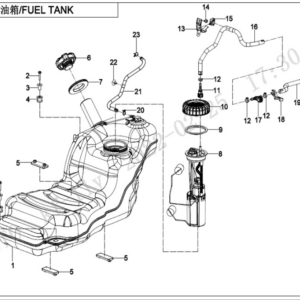 Fuel tank zforce 950