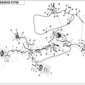 Brake system uforce 600