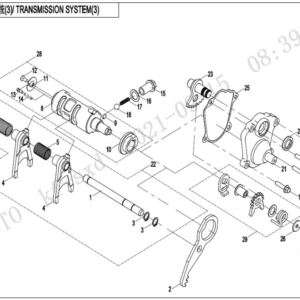 Transmission system 3 uforce 600