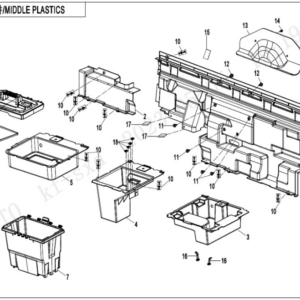 Middle plastics UFORCE 1000