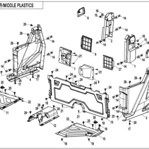 middle plastics 1 uforce 1000