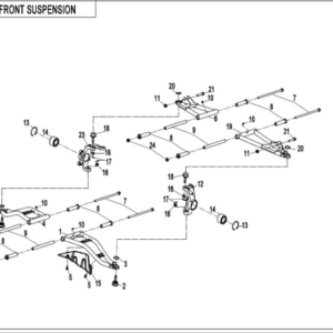front suspension uforce 1000