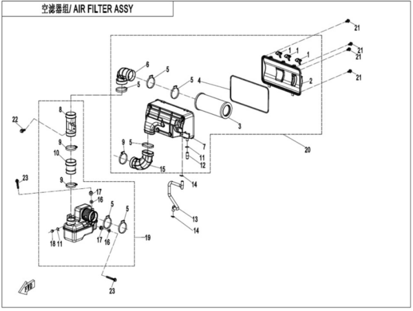 air filter uforce 1000