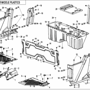 middle plastics UFORCE 1000 XL