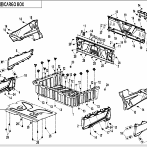 cargo box uforce 1000 xl