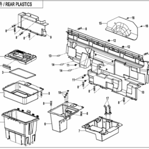 rear plastics 1 uforce 1000 xl